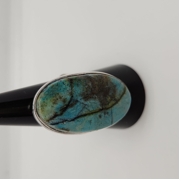 Chrysocolla ring size 9 NWOT #162 - Picture 2 of 6